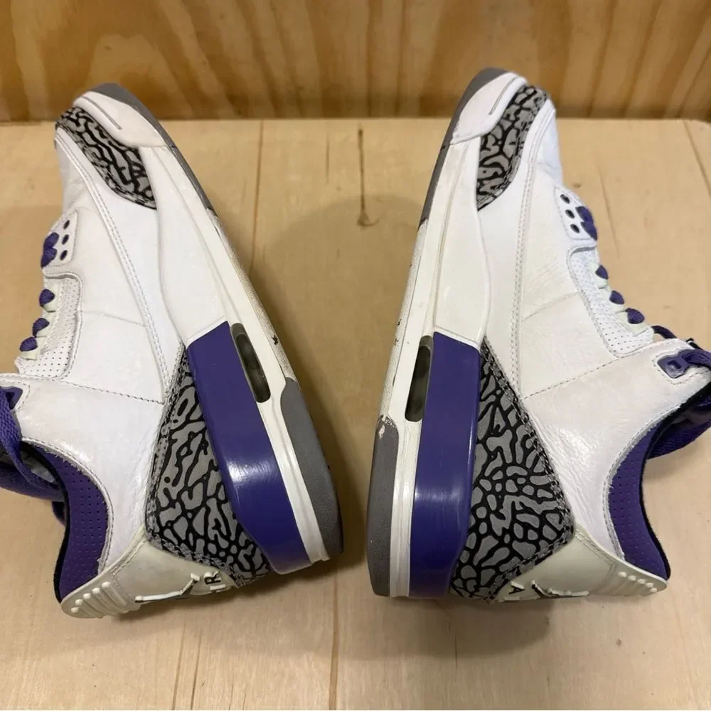 Jordan 3 Retro Dark Iris - Men’s 9.5